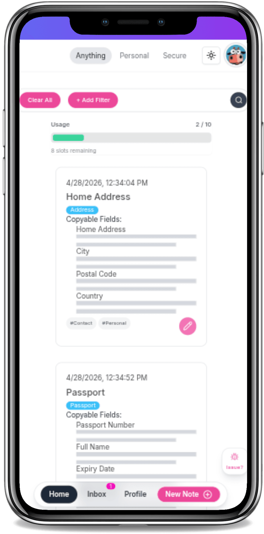 App Mobile Screenshot